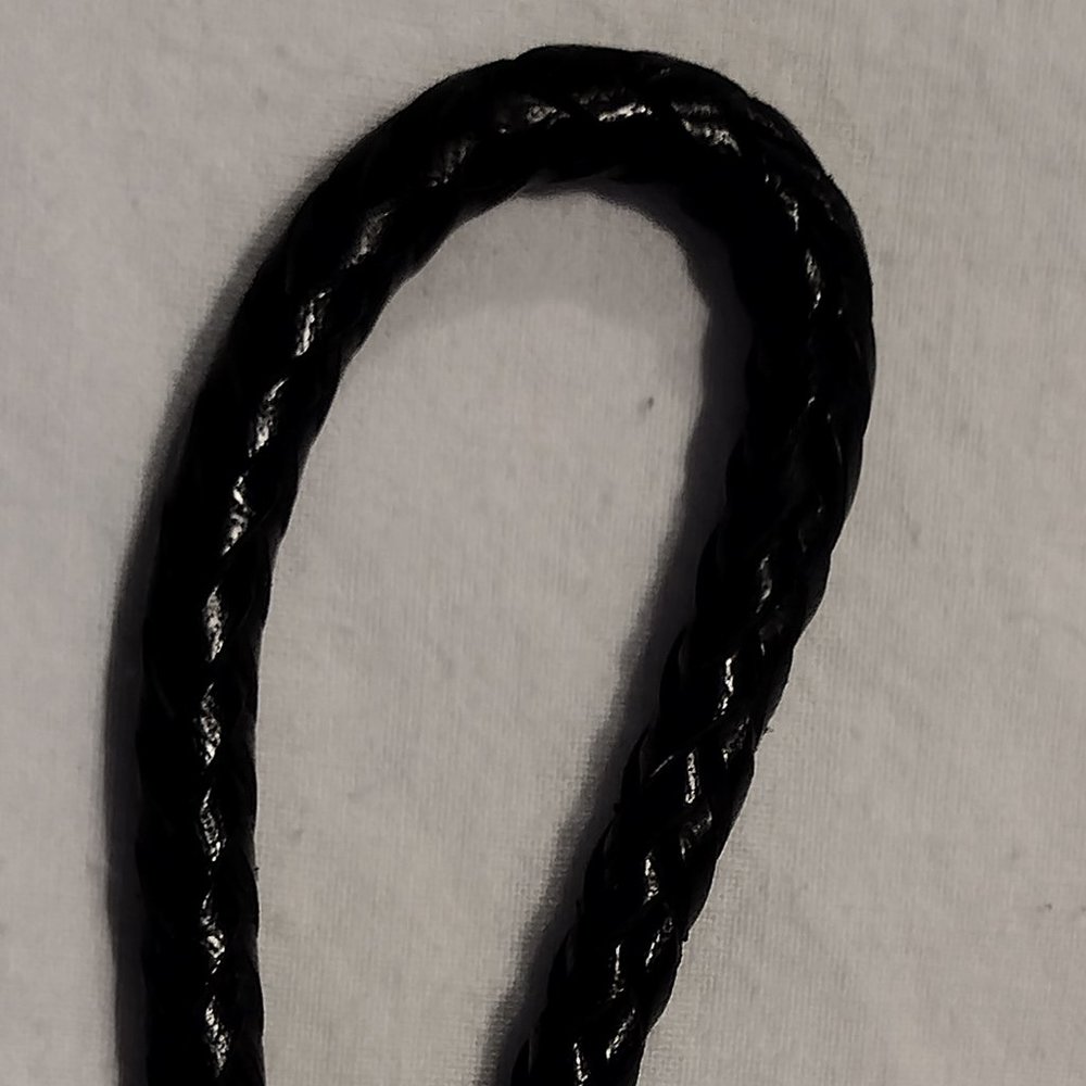 🎬 Vintage Sterling Silver Bolo Tie - Picture 8 of 8